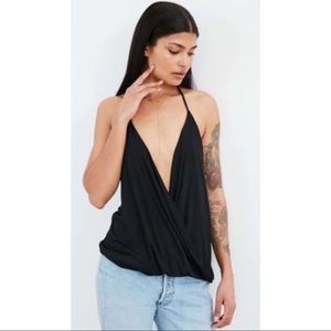 Urban Outfitters Silence + Noise Ava Surplice Tank